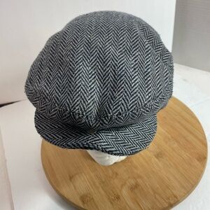 T O'Gorman Shandon Donegal Wool Tweed Newsboy Cap